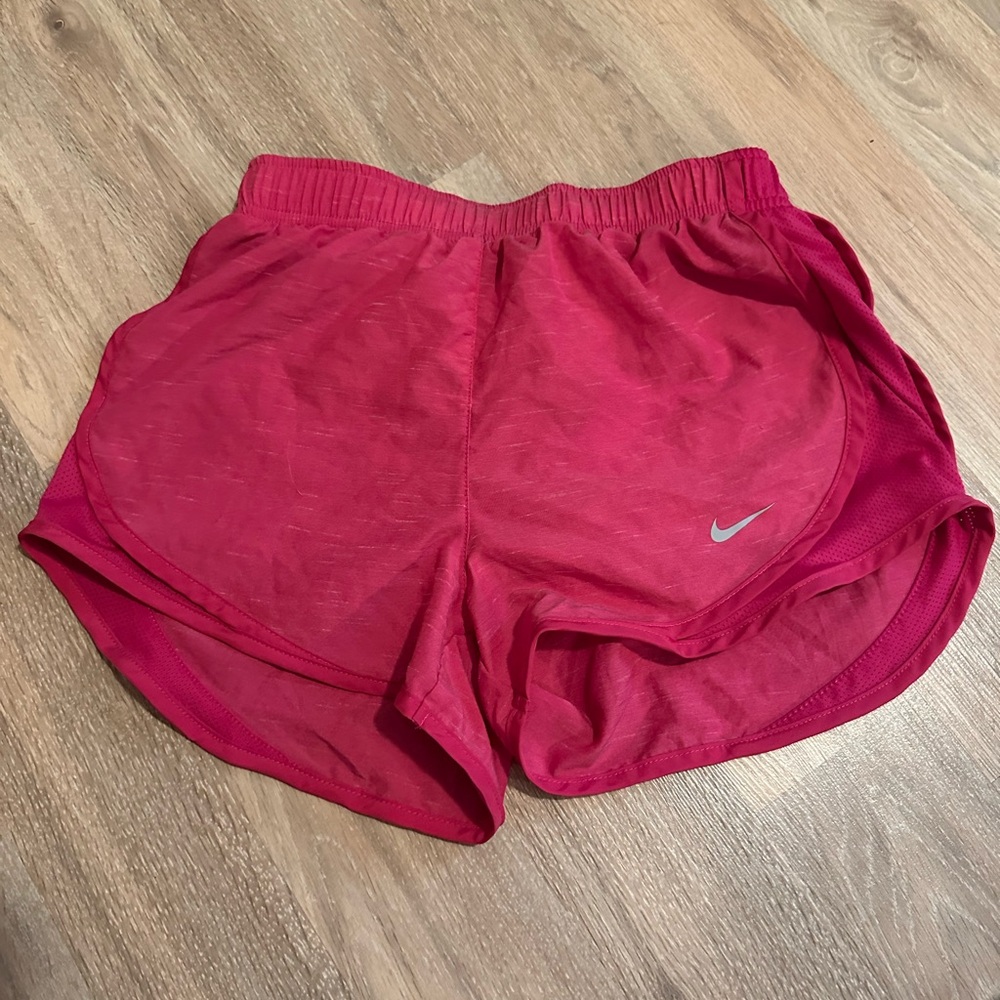 Nike Women's Bright Pink Athletic Shorts